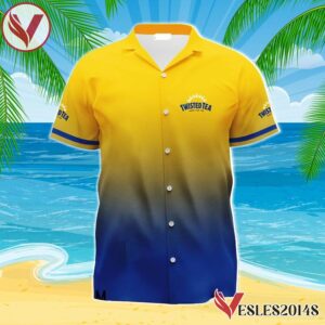 Personalized Twisted Tea Gradient Hawaiian Shirt, Best Summer Gifts For Fans - Vesles2014S 1