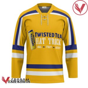 Personalized Twisted Tea Hat Trick Hockey Jersey - Vesles2014S 1