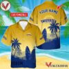 Personalized Twisted Tea Palm Tree Surfboard Hawaiian Shirt, Best Summer Gifts For Fans - Vesles2014S
