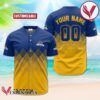 Personalized Twisted Tea Yellow And Blue Halftone Baseball Jersey, Perfect Gifts For Fans - Vesles2014S