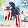 Personalized US Flag Crown Royal Baseball Jersey, Perfect Gifts For Fans - Vesles2014S