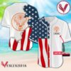 Personalized US Flag Jagermeister Baseball Jersey, Perfect Gifts For Fans - Vesles2014S