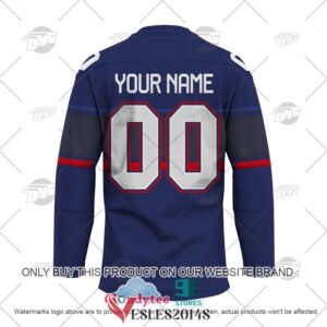 Personalized USA Hockey Away 2022 Olympic Hockey Jersey, Trending Gifts For Fans - Vesles2014s 2