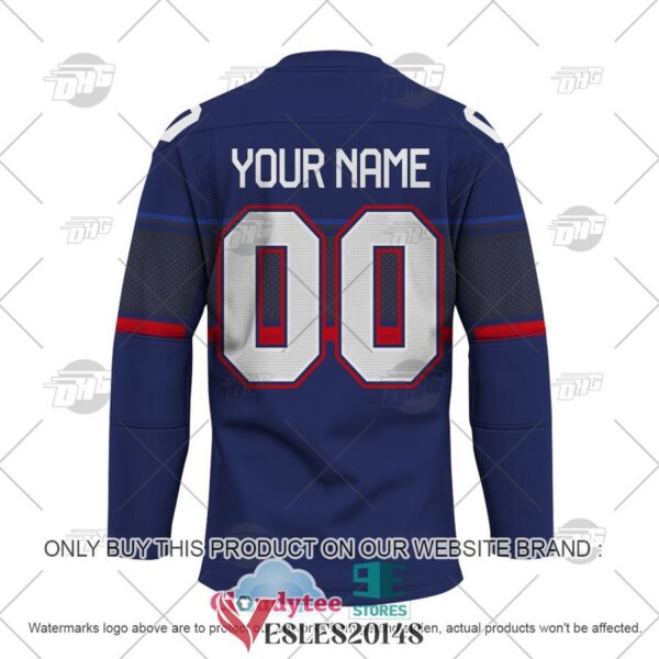 Personalized USA Hockey Away 2022 Olympic Hockey Jersey, Trending Gifts For Fans - Vesles2014s 2