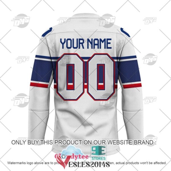 Personalized USA Hockey Home 2022 Olympic Hockey Jersey, Trending Gifts For Fans - Vesles2014s 2