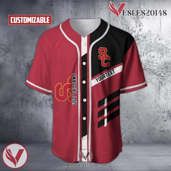 Personalized USC Trojans NCAA Baseball Jersey, Unique Gifts For Fans - Vesles2014s