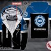 Personalized United Automobile Workers Uniform Fleece Hoodie, Unique Gifts For Employee - Vesles2014S 1