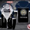 Personalized University Of Notre Dame Uniform Custom Fleece Hoodie, Unique Gifts For Employee - Vesles2014S 1