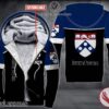 Personalized University Of Pennsylvania Uniform Custom Fleece Hoodie, Unique Gifts For Employee - Vesles2014S 1