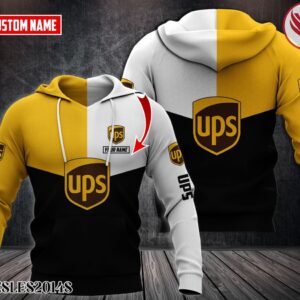 Personalized Ups Uniform Custom Hoodie Style 10 - Vesles2014S