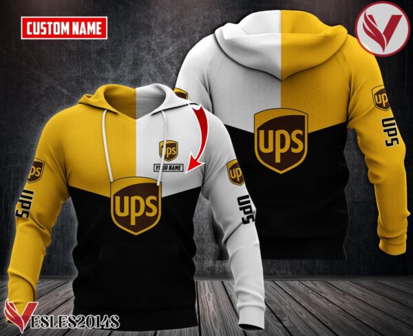 Personalized Ups Uniform Custom Hoodie Style 10 - Vesles2014S