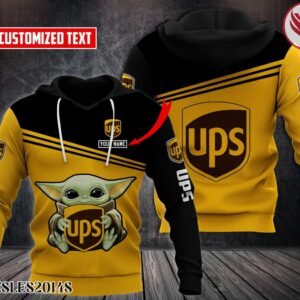 Personalized Ups Uniform Custom Hoodie Style 12 - Vesles2014S