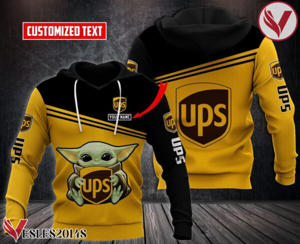 Personalized Ups Uniform Custom Hoodie Style 12 - Vesles2014S