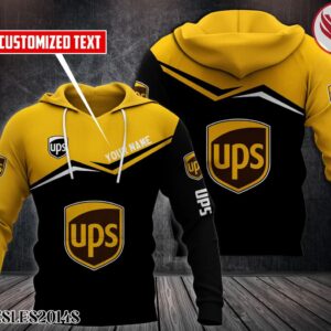 Personalized Ups Uniform Custom Hoodie Style 14 - Vesles2014S