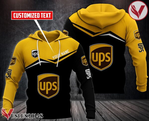 Personalized Ups Uniform Custom Hoodie Style 14 - Vesles2014S