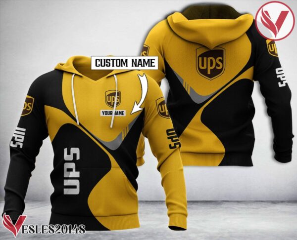 Personalized Ups Uniform Custom Hoodie Style 2 - Vesles2014S