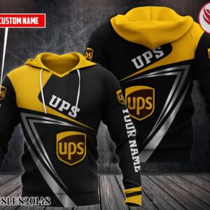 Personalized Ups Uniform Custom Hoodie Style 4 - Vesles2014S