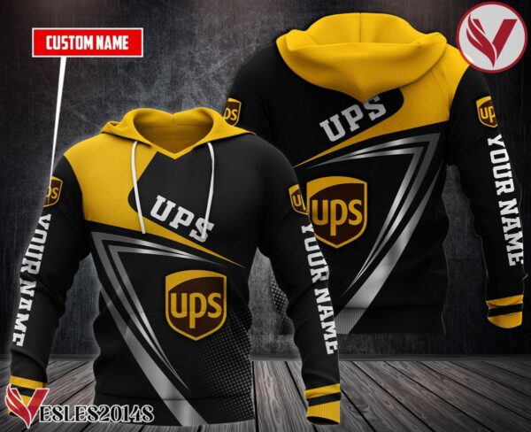 Personalized Ups Uniform Custom Hoodie Style 4 - Vesles2014S