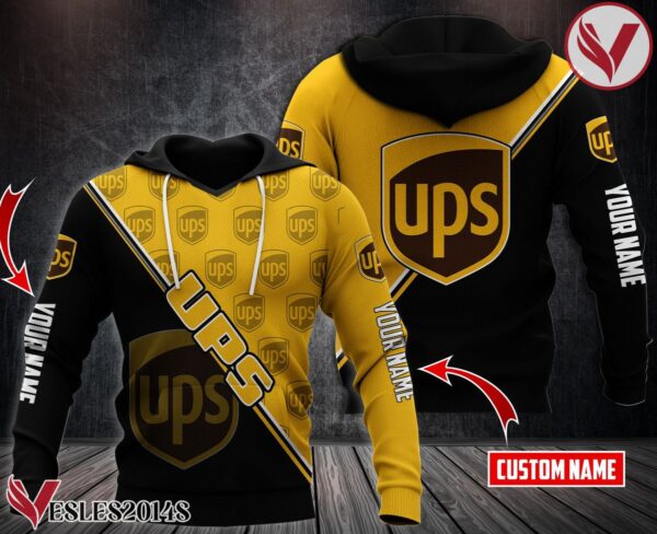 Personalized Ups Uniform Custom Hoodie Style 5 - Vesles2014S