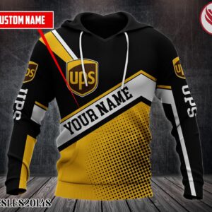 Personalized Ups Uniform Custom Hoodie Style 6 - Vesles2014S