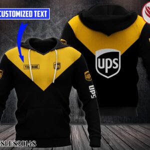 Personalized Ups Uniform Custom Hoodie Style 9 - Vesles2014S
