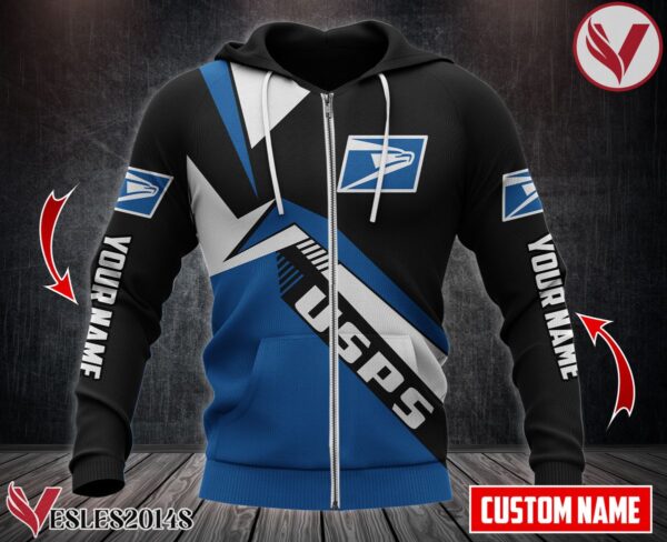 Personalized Usps Uniform Custom Hoodie Style 2 - Vesles2014S 1