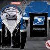 Personalized Usps Uniform Fleece Hoodie, Unique Gifts For Employee - Vesles2014S 1