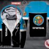 Personalized Utility Workers Union Of America Uniform Fleece Hoodie, Unique Gifts For Employee - Vesles2014S 1