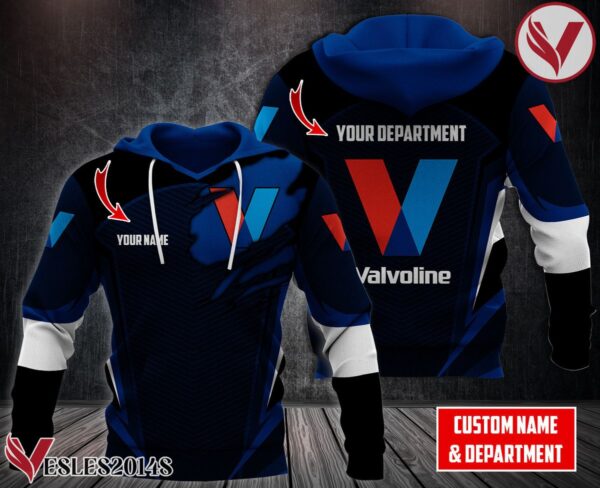 Personalized Valvoline Uniform Custom Hoodie Style 3 - Vesles2014S
