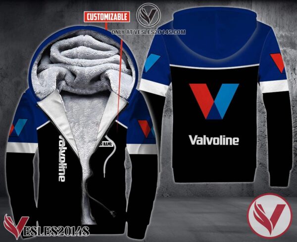 Personalized Valvoline Uniform CustomFleece Hoodie, Unique Gifts For Employee - Vesles2014S 1