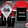 Personalized Verizon Communications Uniform Fleece Hoodie, Unique Gifts For Employee - Vesles2014S 1