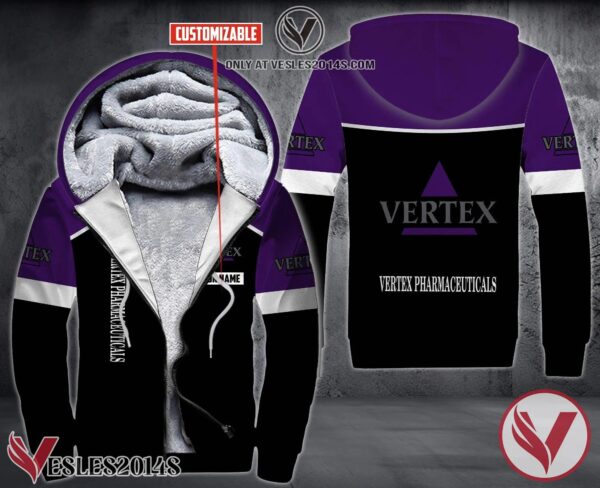 Personalized Vertex Pharmaceuticals Uniform Fleece Hoodie, Unique Gifts For Employee - Vesles2014S 1