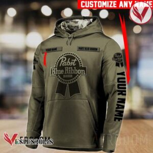 Personalized Vintage Pabst Blue Ribbon Unisex Hoodie - Vesles2014S 1
