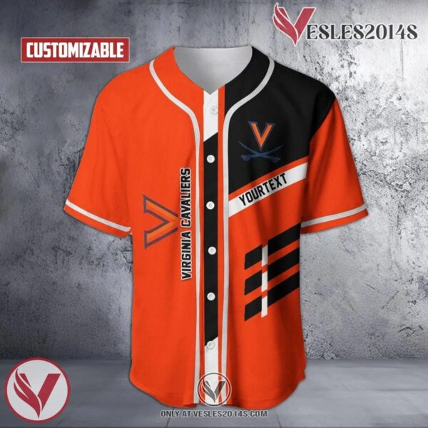Personalized Virginia Cavaliers NCAA Baseball Jersey, Unique Gifts For Fans - Vesles2014s