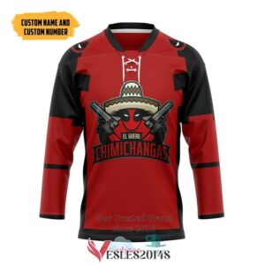 Personalized Wade Wilson Hockey Jersey, Trending Gifts For Fans - Vesles2014s