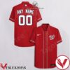 Personalized Washington Nationals Red Hawaiian Shirt And Short, Unique Gifts For Friends - Vesles2014S 1