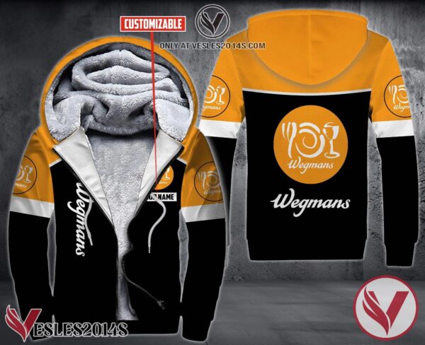 Personalized Wegmans Uniform Custom Fleece Hoodie, Unique Gifts For Employee - Vesles2014S 1
