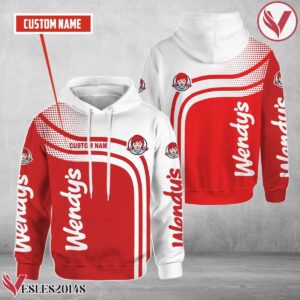 Personalized Wendy's Uniform Custom Hoodie Style 10 - Vesles2014S