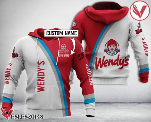 Personalized Wendy's Uniform Custom Hoodie Style 10 - Vesles2014S