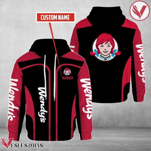 Personalized Wendy's Uniform Custom Hoodie Style 11 - Vesles2014S