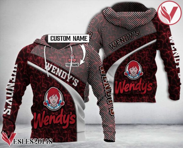 Personalized Wendy's Uniform Custom Hoodie Style 11 - Vesles2014S