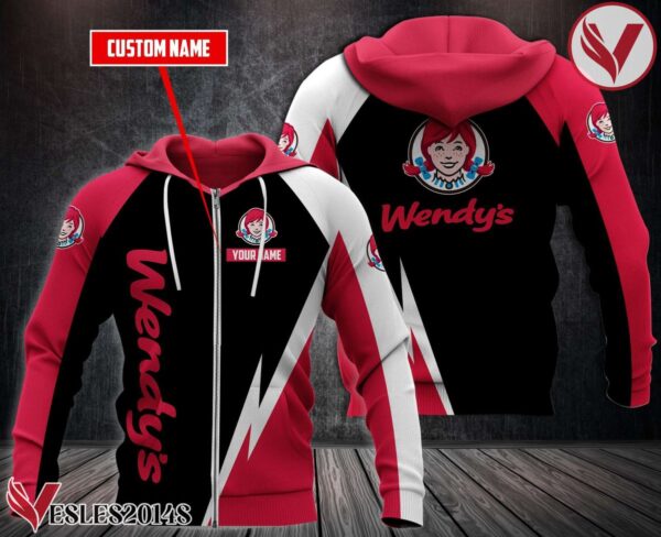 Personalized Wendy's Uniform Custom Hoodie Style 12 - Vesles2014S