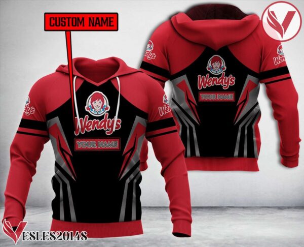 Personalized Wendy's Uniform Custom Hoodie Style 12 - Vesles2014S