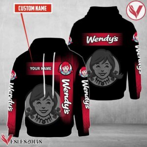 Personalized Wendy's Uniform Custom Hoodie Style 13 - Vesles2014S