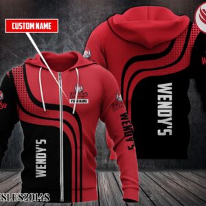 Personalized Wendy's Uniform Custom Hoodie Style 2 - Vesles2014S 1