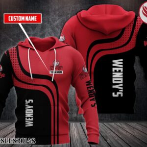 Personalized Wendy's Uniform Custom Hoodie Style 2 - Vesles2014S