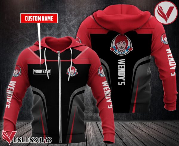 Personalized Wendy's Uniform Custom Hoodie Style 4 - Vesles2014S 1