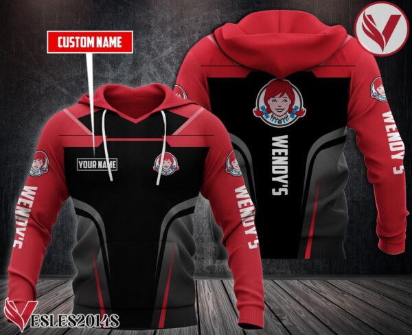 Personalized Wendy's Uniform Custom Hoodie Style 4 - Vesles2014S