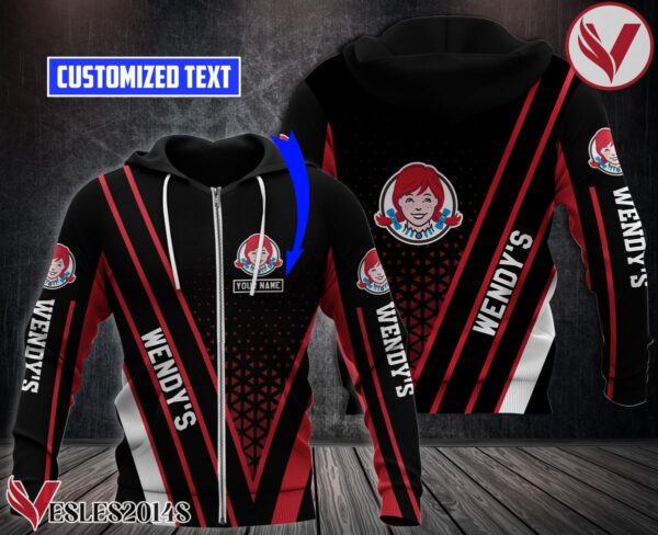Personalized Wendy's Uniform Custom Hoodie Style 5 - Vesles2014S 1