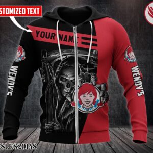Personalized Wendy's Uniform Custom Hoodie Style 6 - Vesles2014S 1